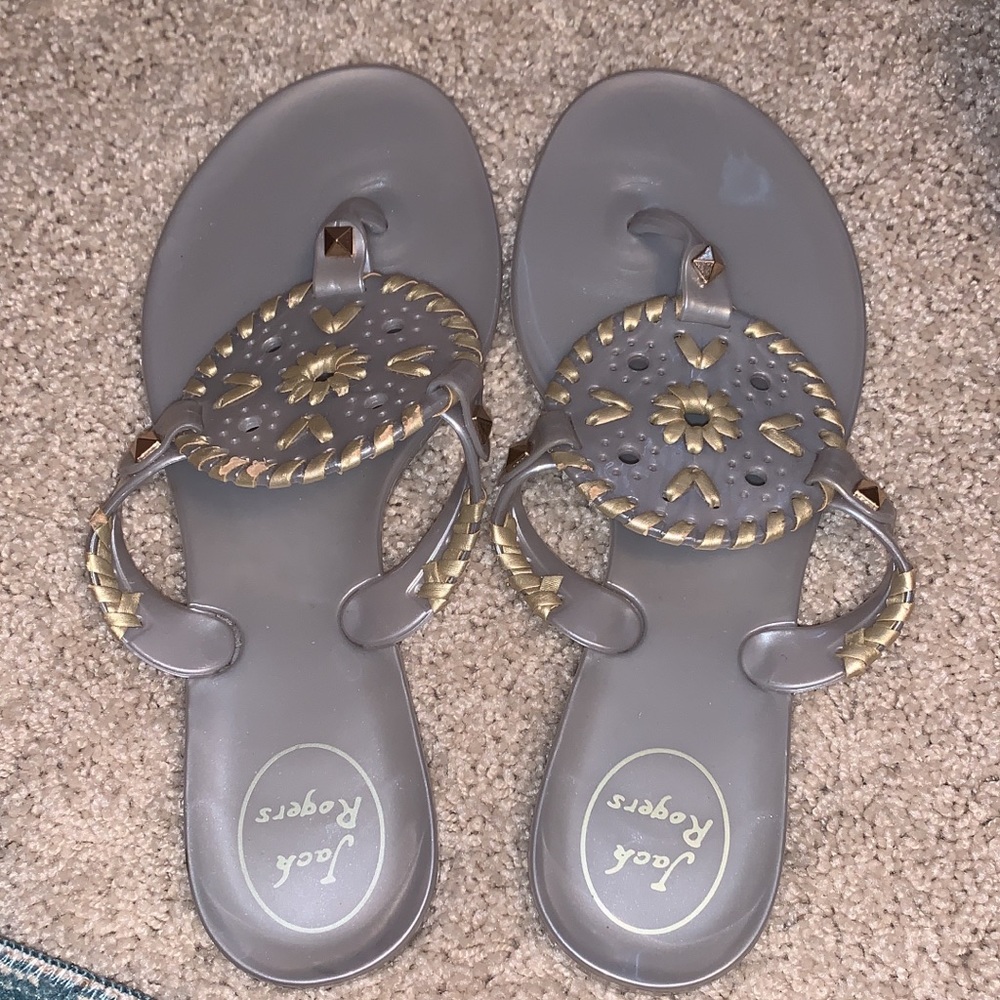 Jack Rogers jelly sandals